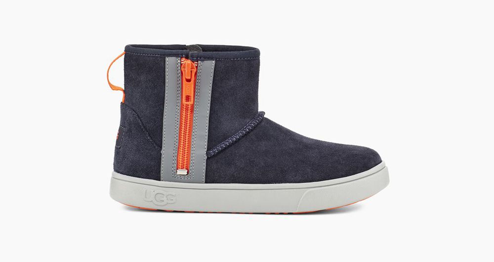 Ugg Adler - Kids Sneakers - Navy - NZ (0165GWNHE)